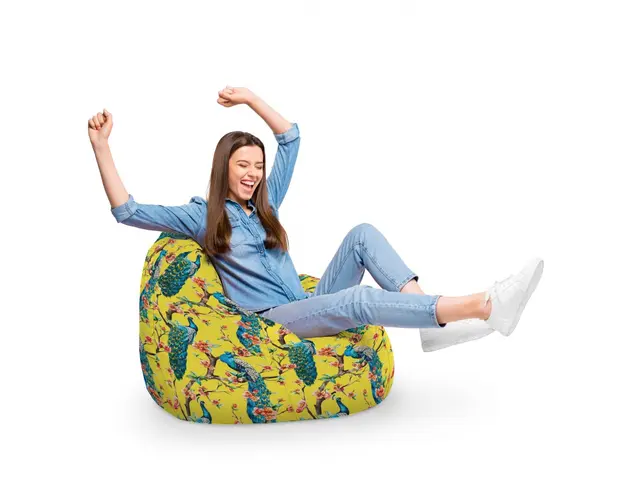 Fotoliu Puf Bean Bag tip Para XL Pauni