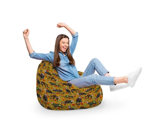 Fotoliu Puf Bean Bag tip Para XL Pisici Dia de los Muertos