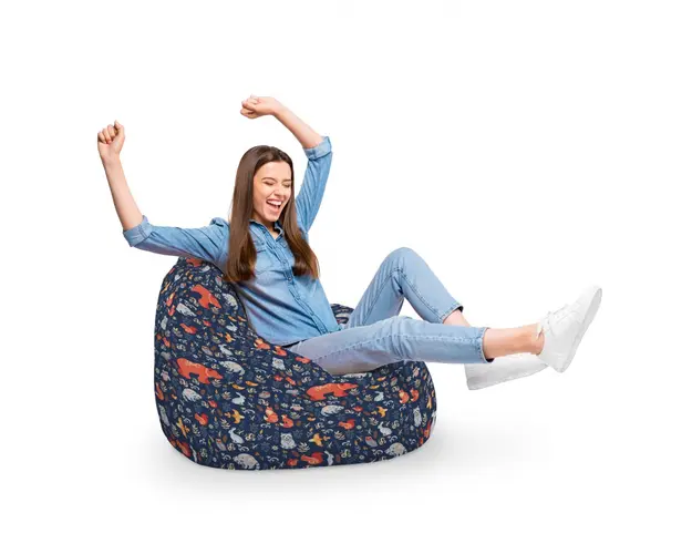 Fotoliu Puf Bean Bag tip Para XL Prietenii Padurii