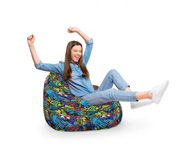 Fotoliu Puf Bean Bag tip Para XL Street Graffiti
