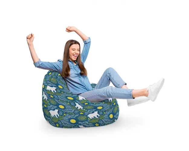 Fotoliu Puf Bean Bag tip Para XL Ursi Polari