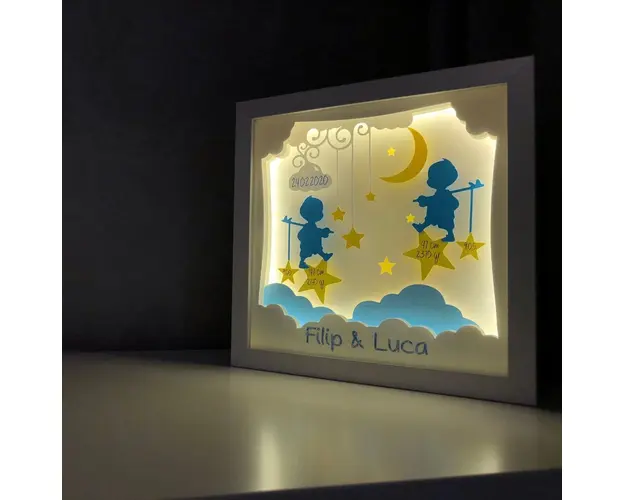 Tablou luminos Frati 001