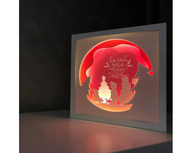 Tablou luminos Frati 007 Craciun