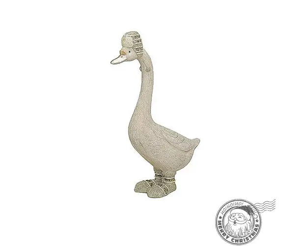 Gasca decorativa cu caciulita 28 cm