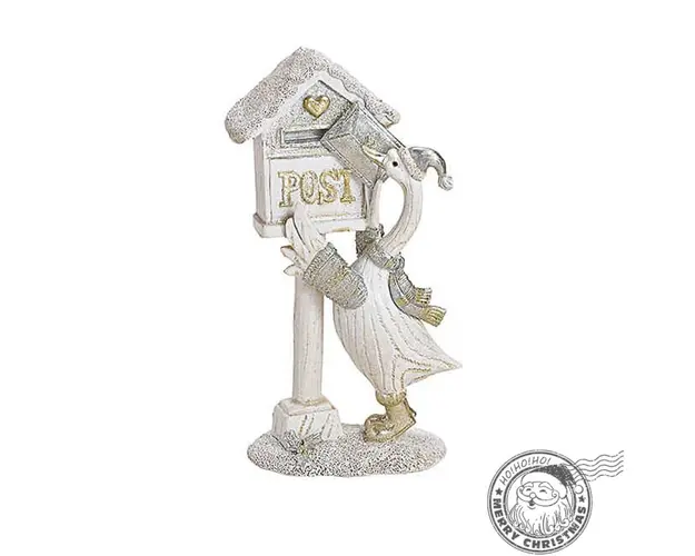 Gascan cu cutie postala statueta decorativa 19 cm