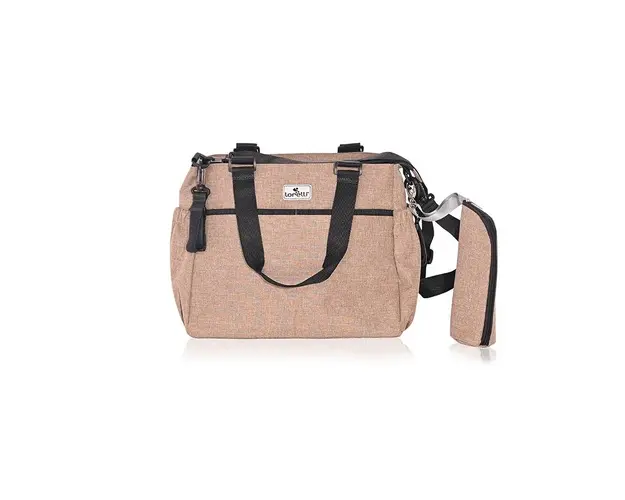 Geanta accesorii bebelusi compartimentata Maya Beige
