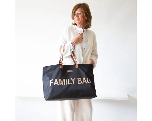 Geanta Childhome Family Bag negru