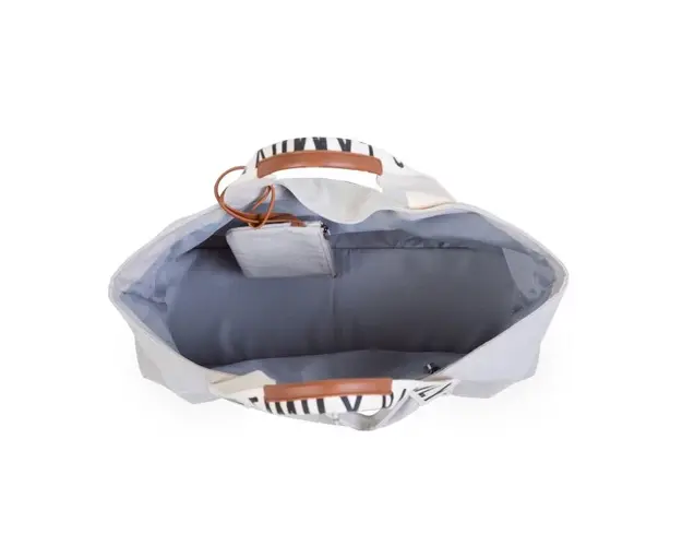 Geanta Childhome Family Bag Signature alb