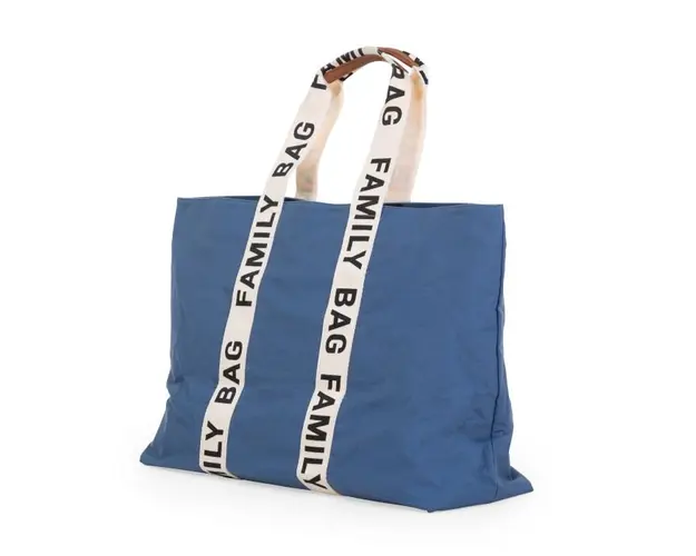 Geanta Childhome Family Bag Signature indigo