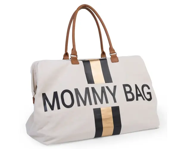 Geanta de infasat Childhome Mommy Bag Ivoire