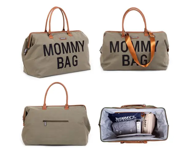 Geanta de infasat Mommy Bag kaki Childhome