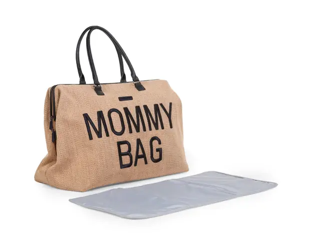 Geanta de infasat Childhome Mommy Bag Raffia