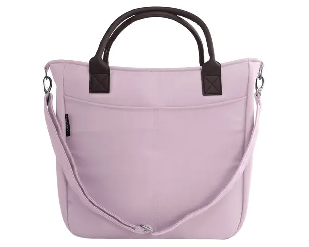 Geanta pentru carucior cu salteluta de infasat Leclerc Pink