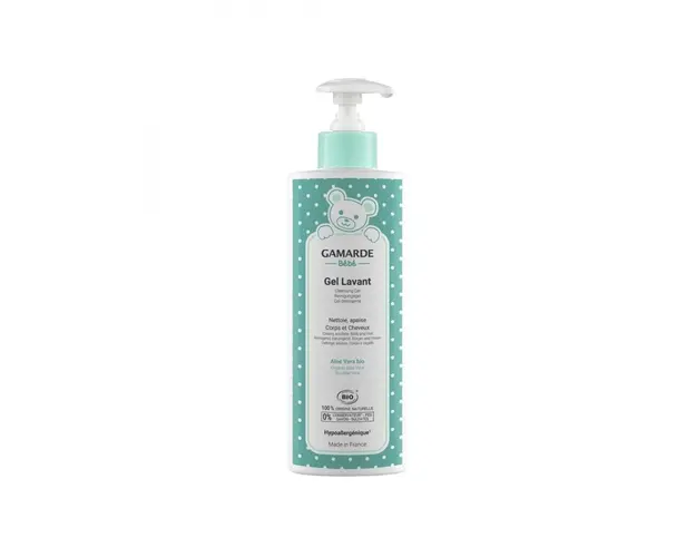 Gel de baie corp si par bebelusi Gamarde