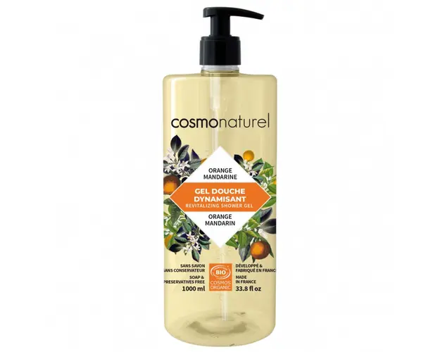 Gel de dus bio revitalizant cu portocale si mandarine 1000 ml
