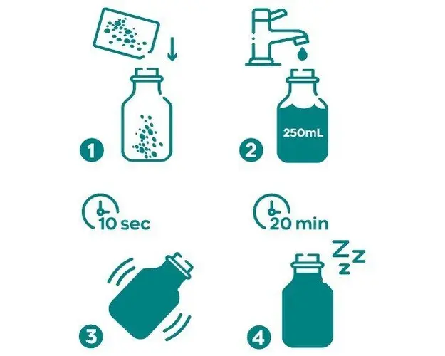 Gel de dus sampon Sensitive bio pudra 25g eco-refill Biolu