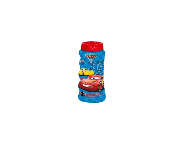 Gel de dus si sampon 2 in 1, Cars, Baieti, 475 ml
