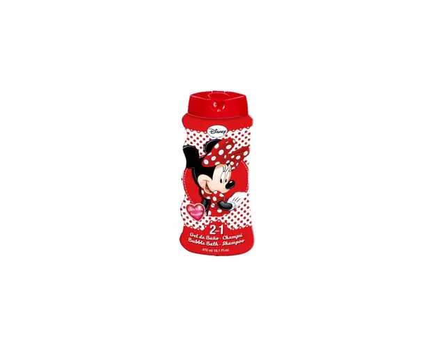 Gel de dus si sampon 2 in 1, Minnie Mouse, Fetite, 475 ml