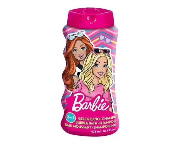 Gel de dus si sampon copii Barbie 475 ml