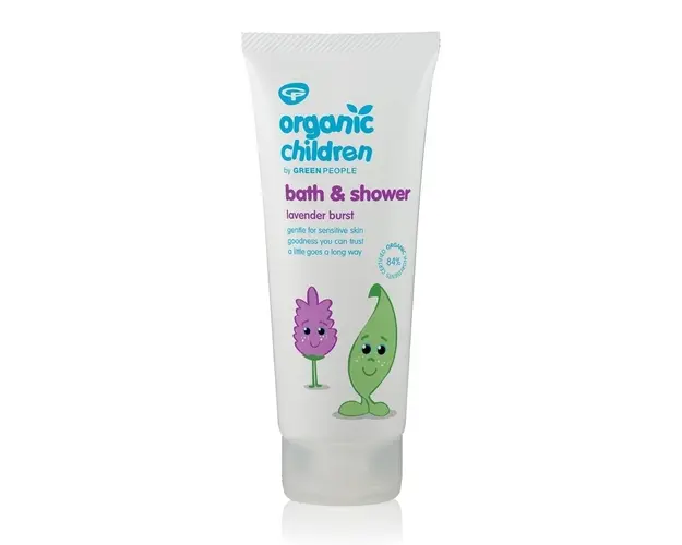 Gel de dus si spuma de baie cu lavanda pentru copii Green People 200 ml