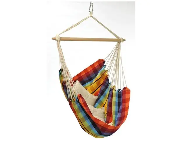 Hamac scaun Brasil rainbow