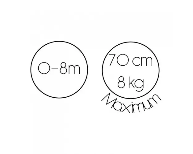 Hamac de baie Daphne Thermobaby Grey Charm