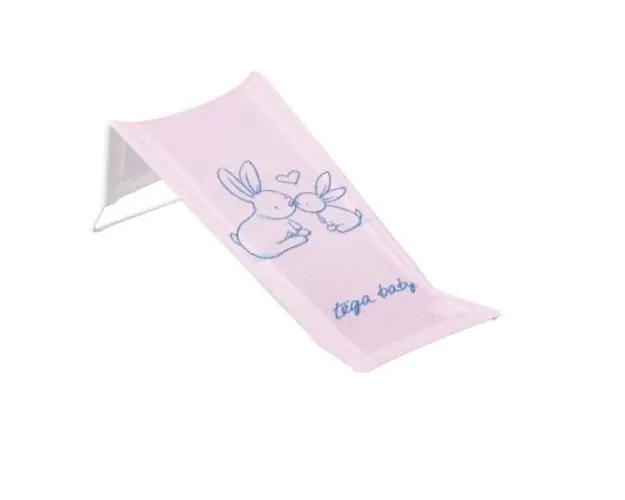 Hamac de baie Tega Baby Little Bunnies roz