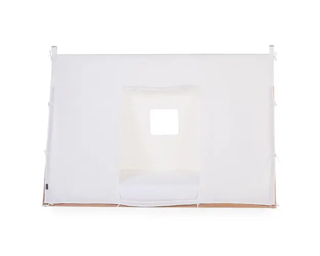 Husa cadru pat Tipi Childhome 90x200 cm alb