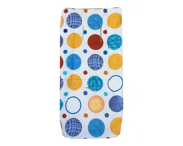 Husa de bumbac pentru carucior buline colorate