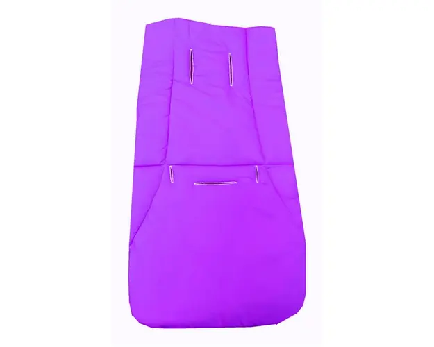 Husa de bumbac pentru carucior Uni violet