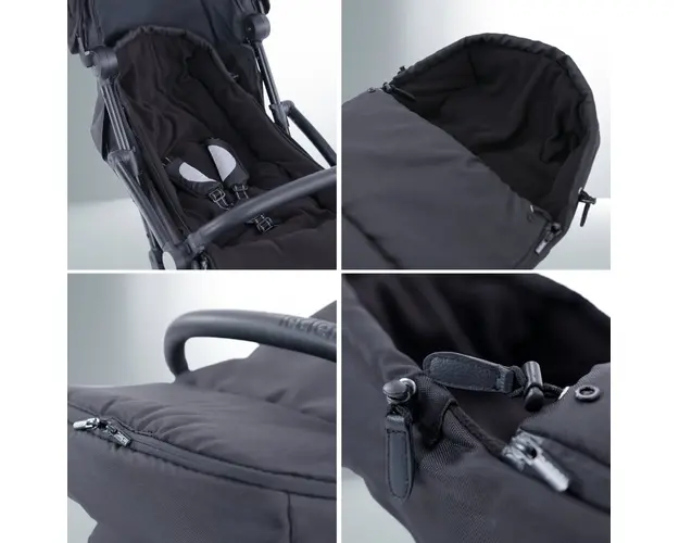Husa de picioare Polar grey melange Leclerc