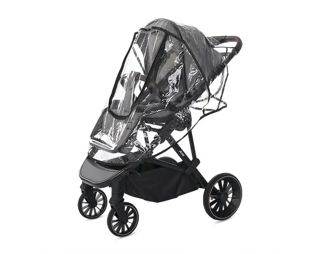 Husa de ploaie pentru carucior model universal, geanta de transport inclusa 72x57x47 cm