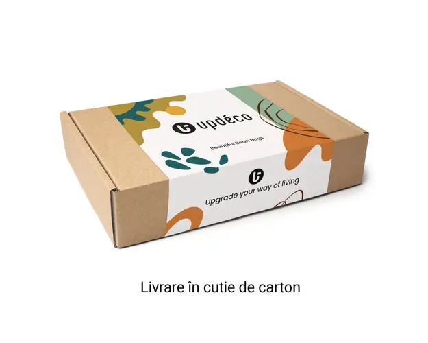 Husa fotoliu Puf Bean Bag tip Para XL Chroma fara umplutura taupe