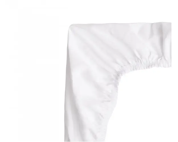 Husa impermeabila jersey pentru salteaua de landou 75x35 cm Sensillo alba