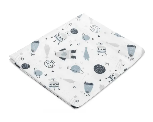 Husa pentru perna Sensillo 30x38 cm Cosmos Alba