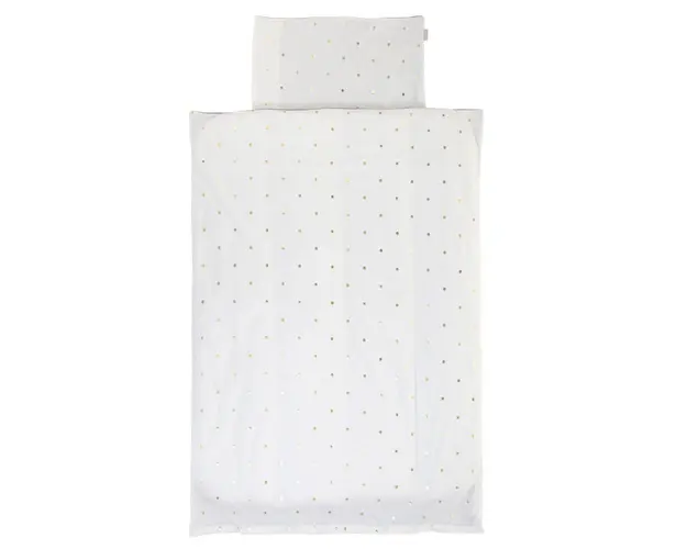 Husa pilota si fata de perna Childhome Jerse 100x140 cm buline