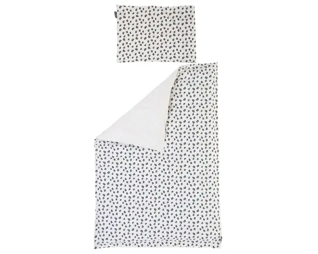 Husa pilota si fata de perna Childhome Jerse 100x140 cm Leopard
