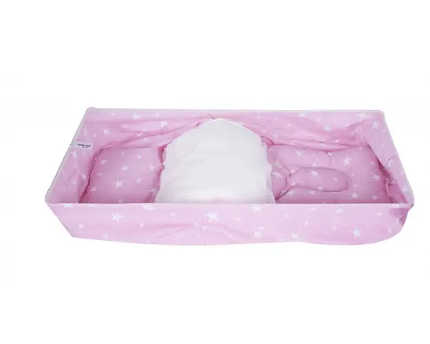 Husa protectie scoica auto cu reductor pink Stars