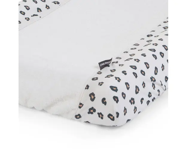Husa saltea de infasat Childhome Jerse Frotir Leopard