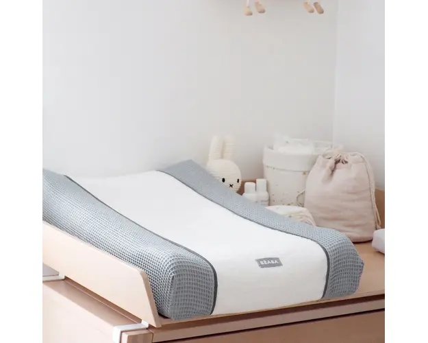 Husa salteluta de infasat Beaba Sofalange light mist