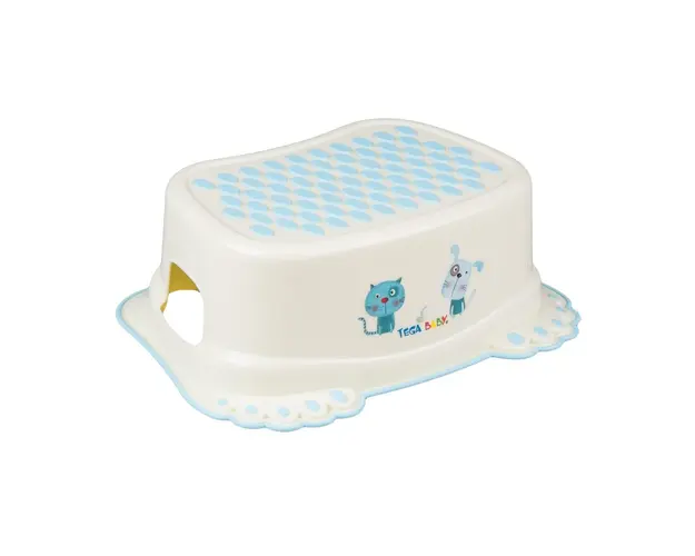 Inaltator anti-derapant pentru toaleta si chiuveta CatDog galben