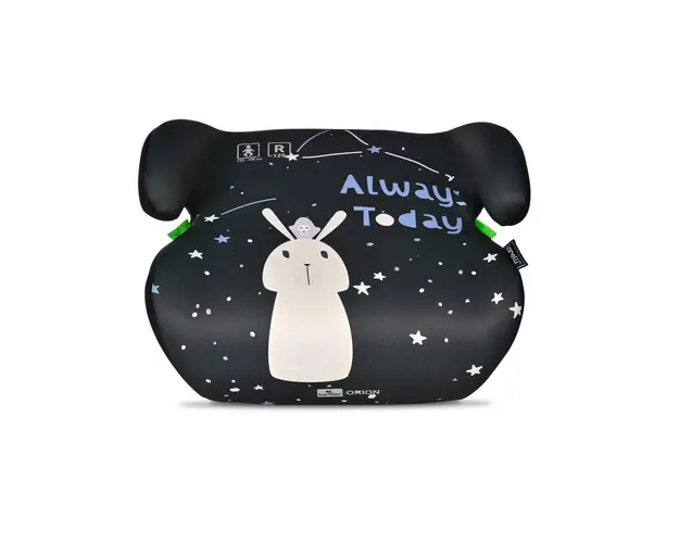 Inaltator auto pentru copii Orion 125-150 cm 6-12 ani Black Rabbit i-Size