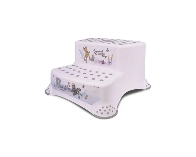 Inaltator dublu pentru baie antiderapant Disney Bambi White