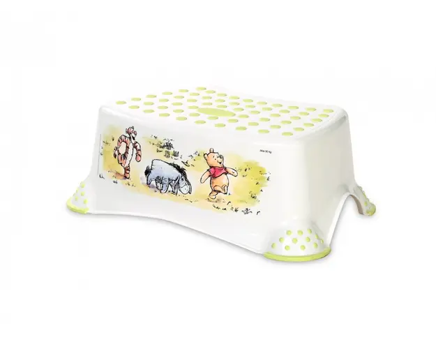 Inaltator pentru baie antiderapant Disney Pooh Friends White