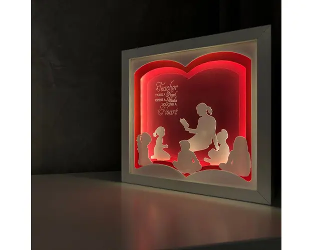 Tablou luminos InvatatoareEducatoare 001
