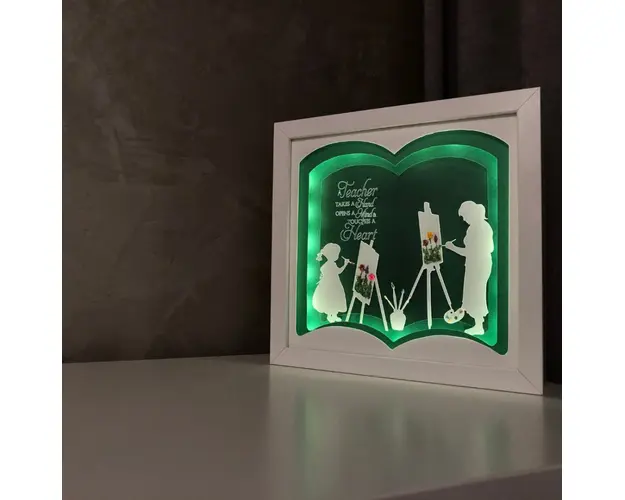 Tablou luminos InvatatoareEducatoare 003