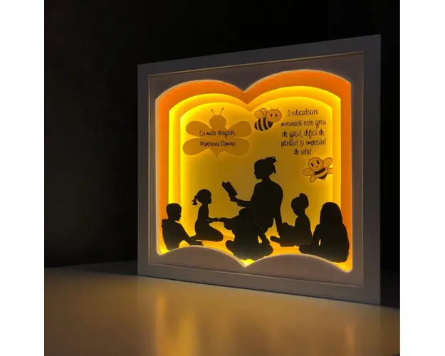 Tablou luminos InvatatoareEducatoare 021