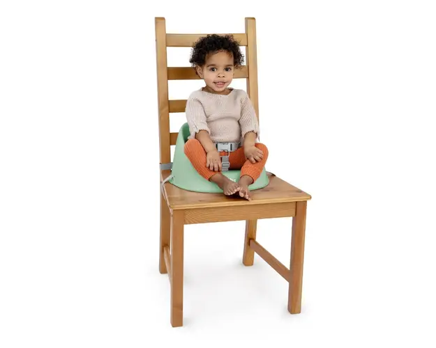 Scaun de masa si booster Ity by Ingenuity My Spot Easy-Clean green