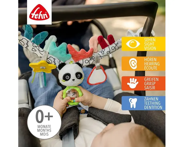 Jucarie carucior Ursulet Panda