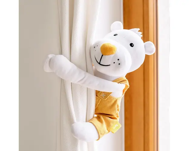 Jucarie copii Bert Skiddou ursulet de plus 30 cm